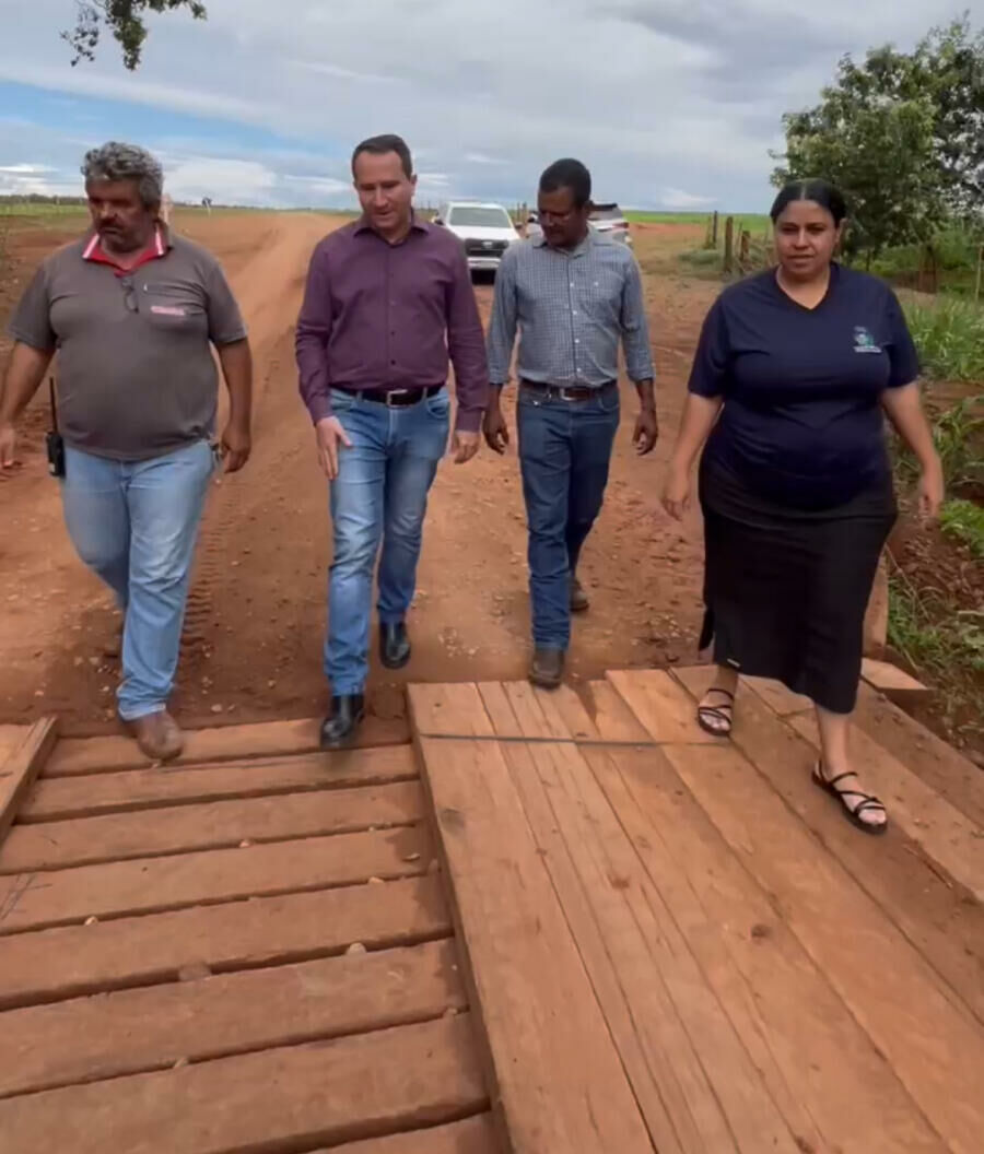 Imagem de compartilhamento para o artigo Após 15 dias interditada, ponte da São João é liberada na MS-322 em Paraíso das Águas da MS Todo dia